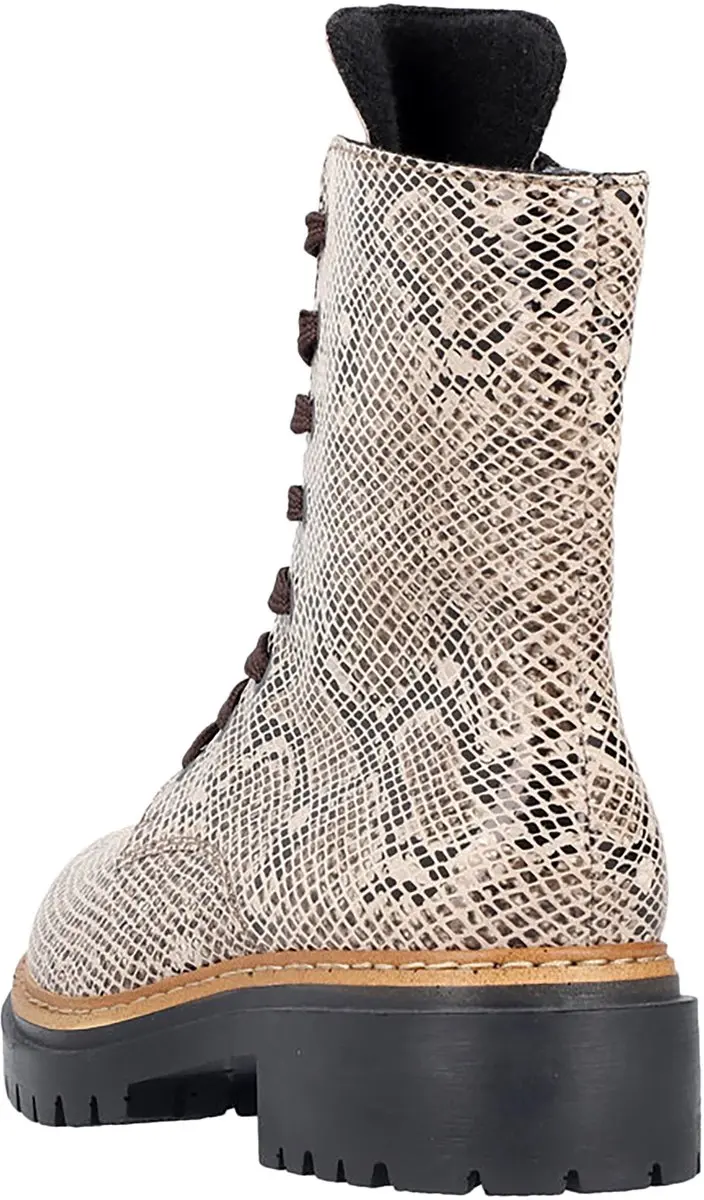 Rieker 72627-64 Dames Enkellaarsjes - Beige - afbeelding 5 van 6