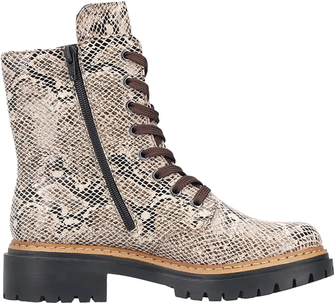 Rieker 72627-64 Dames Enkellaarsjes - Beige - afbeelding 6 van 6