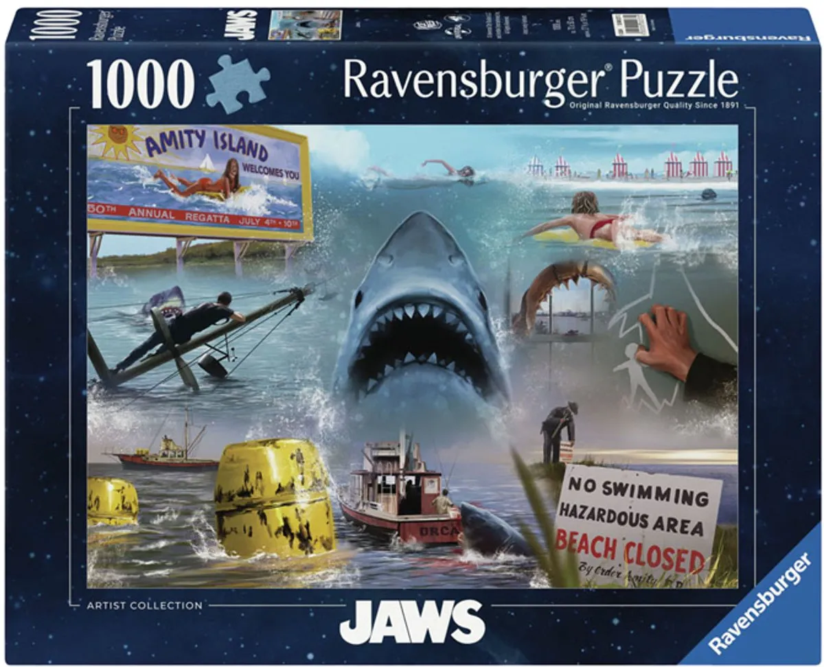 Ravensburger Jaws Legpuzzel 1000 Stuks - Multicolor