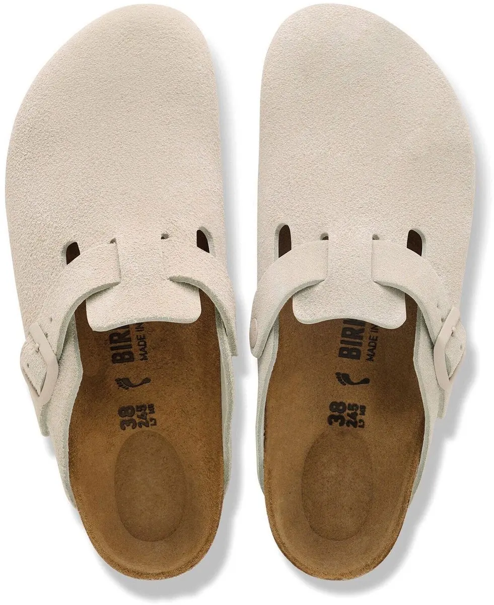 Birkenstock Boston Slides - off white - Maat 36