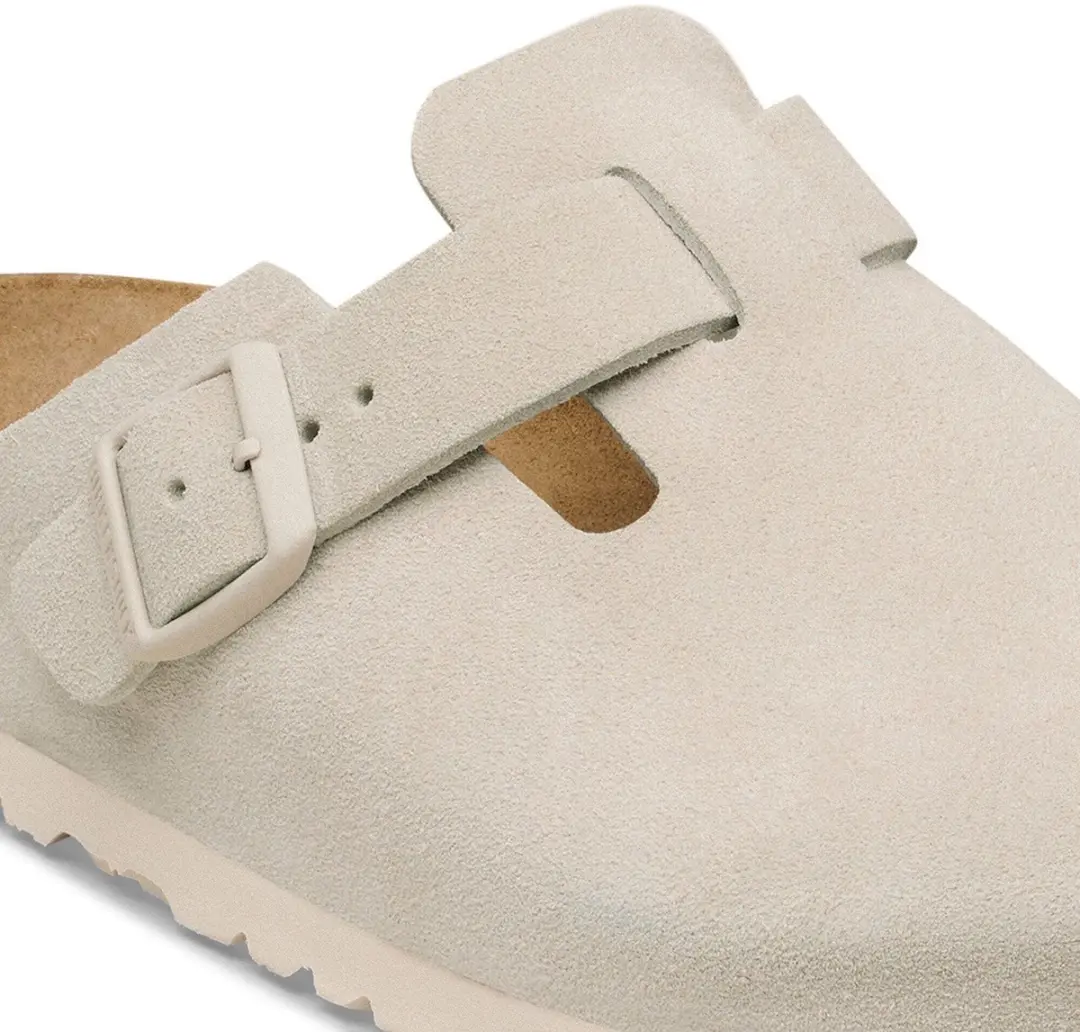 Birkenstock Boston Slides - off white - Maat 36