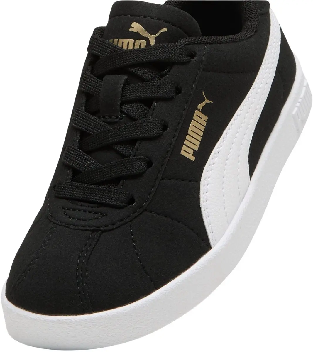 PUMA Club II Sneakers Junior 30 - Zwart/Wit - afbeelding 6 van 6