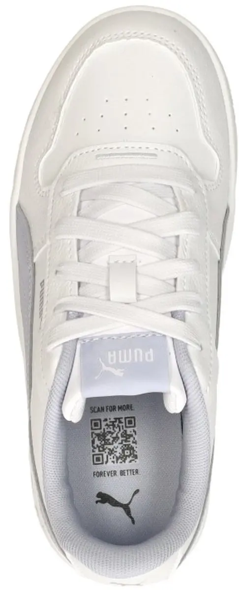 PUMA Carina Street PS Meisjes Sneakers - PUMA White-Cool Weather - afbeelding 5 van 6