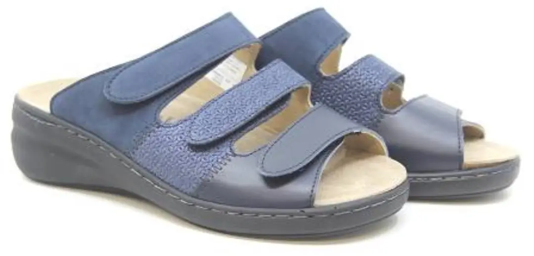 Solidus 21154 Slippers - Wijdte H - Blauw - afbeelding 5 van 6