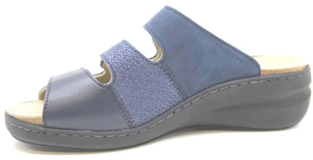 Solidus 21154 Slippers - Wijdte H - Blauw - afbeelding 2 van 6