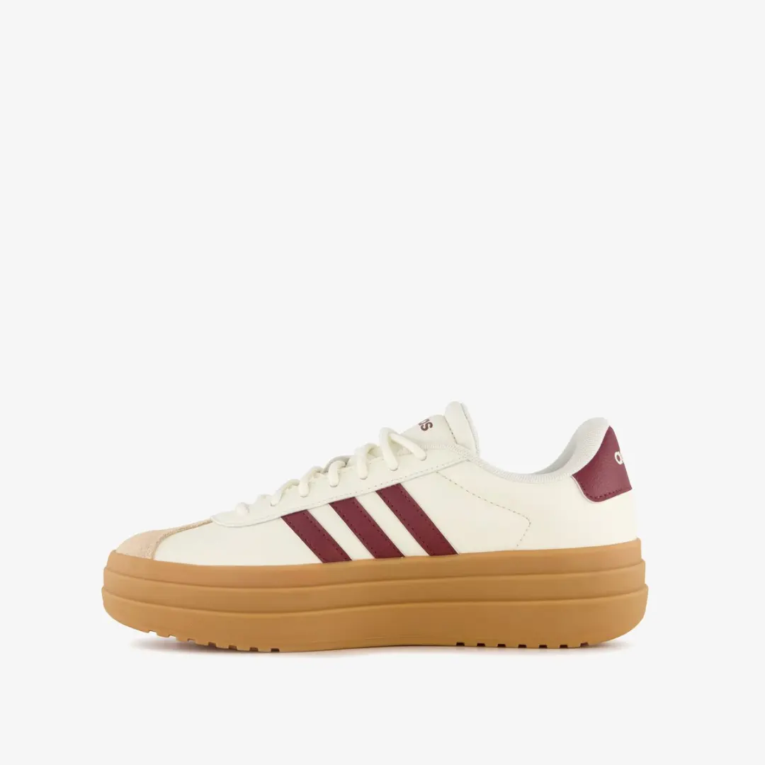 adidas VL Court Bold Sneakers Dames - 39 1/3 - Off White/Rood - afbeelding 6 van 6