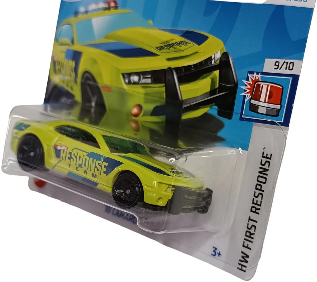 Hot Wheels 2024 '10 Camaro SS HTB63 - Blauw/Geel