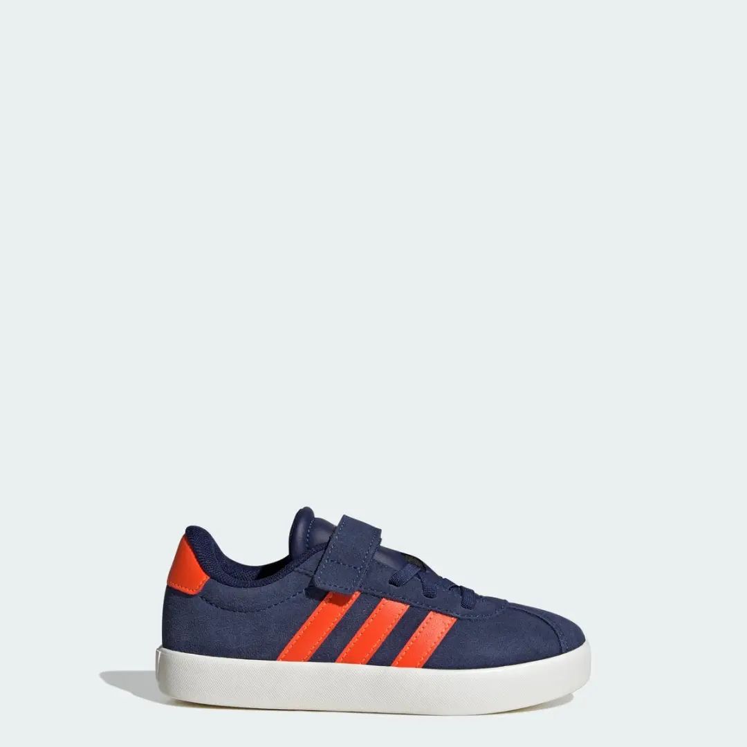 adidas Vl Court 3.0 NJX06 Sportschoenen - Kinderen - Blauw - afbeelding 4 van 6