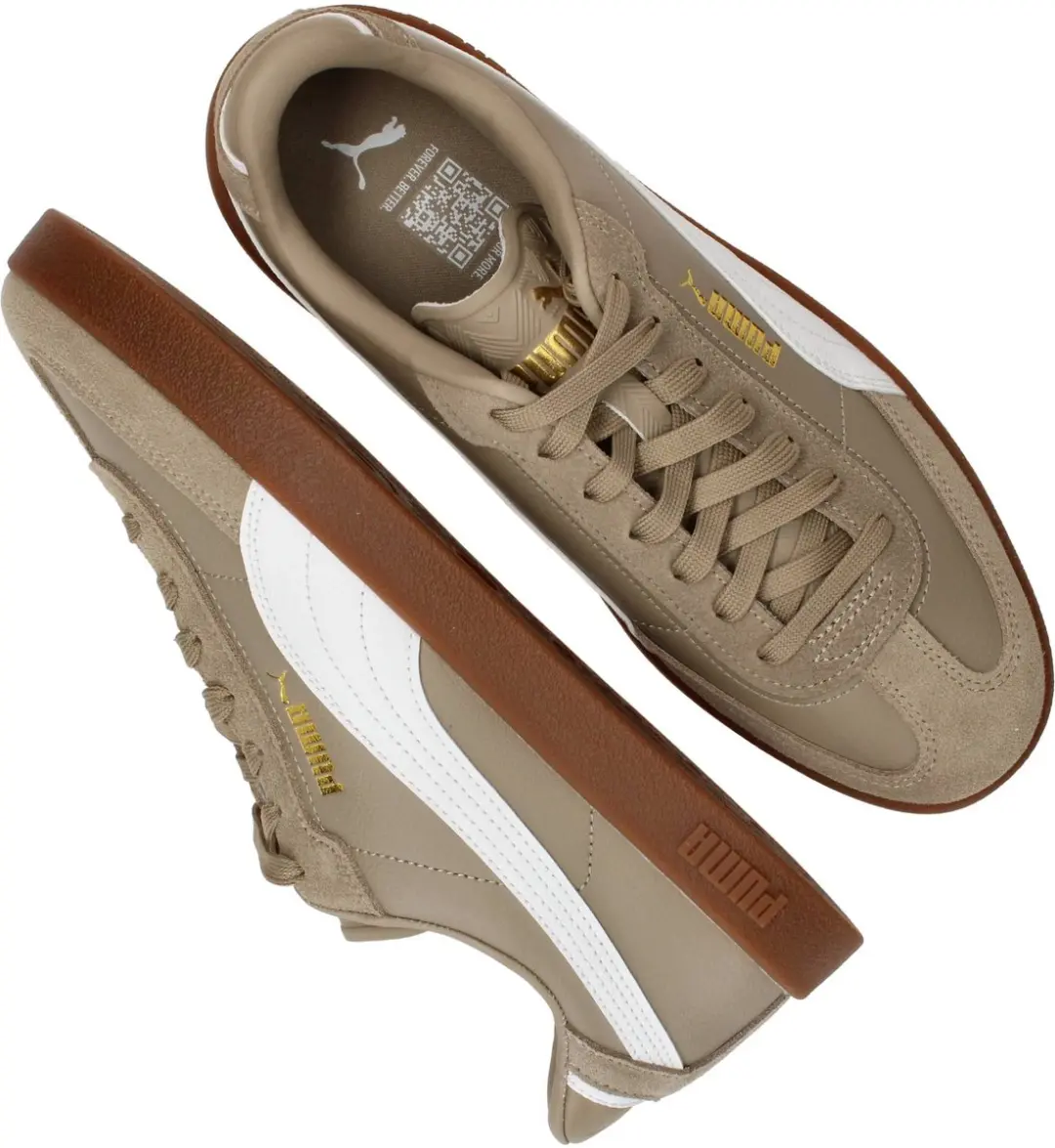 PUMA Club II Era Sneakers - Ice Coffee/White - afbeelding 4 van 6
