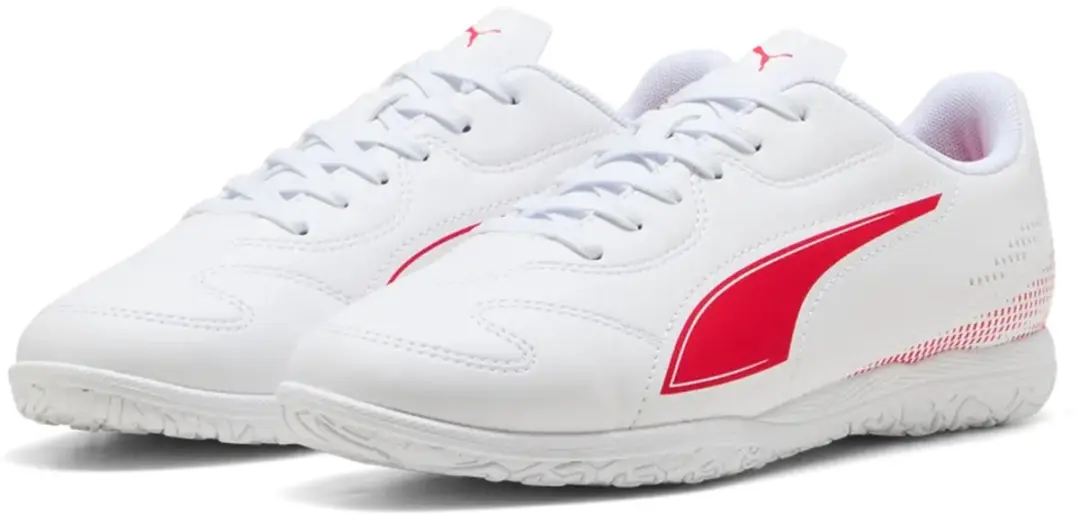 Puma voetbalschoenen VITORIA II IT JR kinderschoenen voor binnen 108505 07 wit