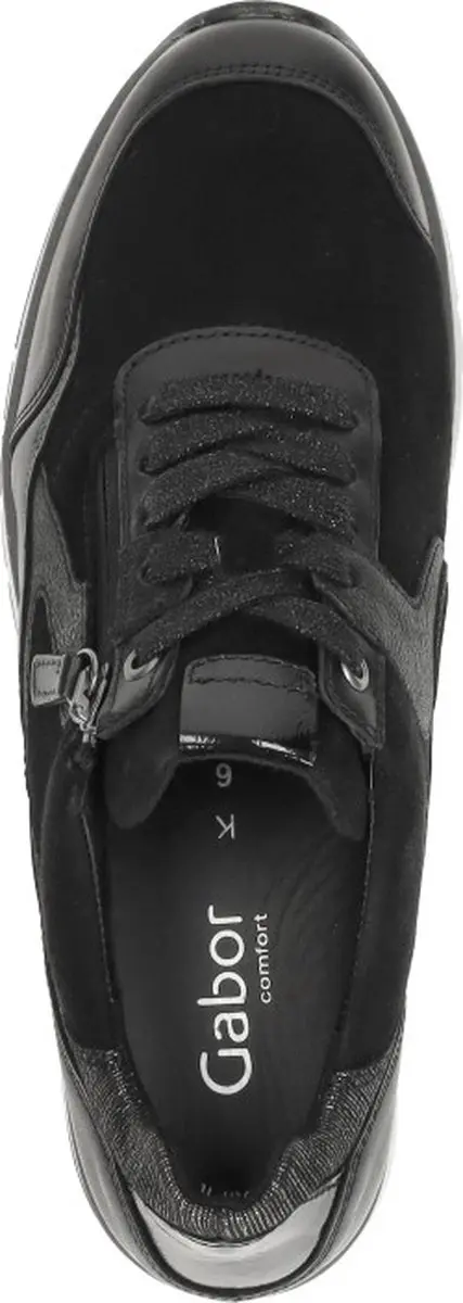 Gabor 306 Dames Sneakers - Zwart - afbeelding 6 van 6