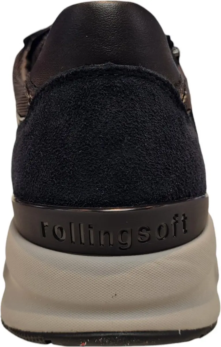 Gabor Rollingsoft Sneakers 106502 - Grijs Suede - afbeelding 2 van 6