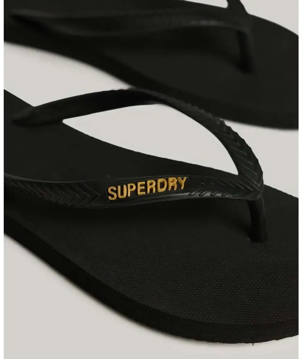 Superdry Core Essential Kinderenlippers Dames - 40/41 - Zwart - afbeelding 6 van 6