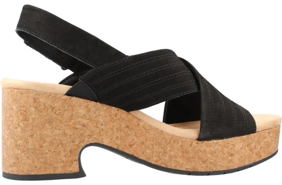 CLARKS NERISA WEST Zwart 38 EU