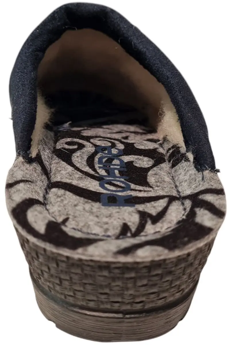 Rohde 2291 Pantoffels - Dames - Blauw Suede - afbeelding 3 van 6