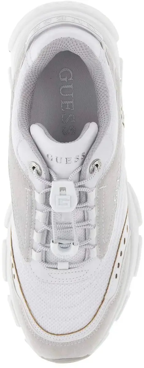GUESS Imeri Damestrainers FLPIME-FAB12 - Wit - afbeelding 6 van 6