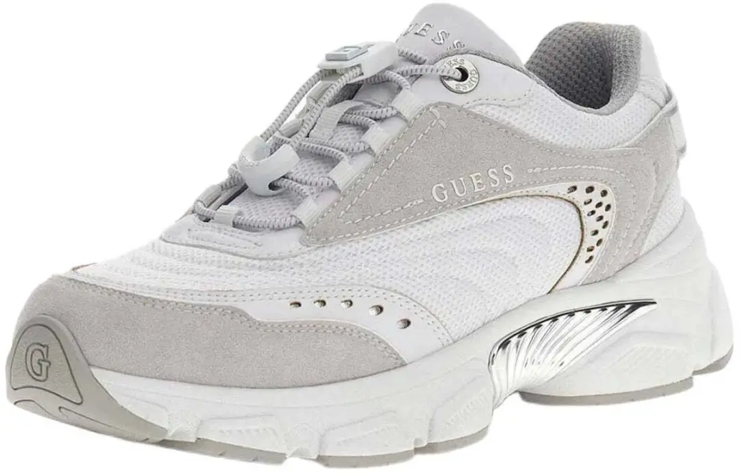 GUESS Imeri Damestrainers FLPIME-FAB12 - Wit - afbeelding 2 van 6