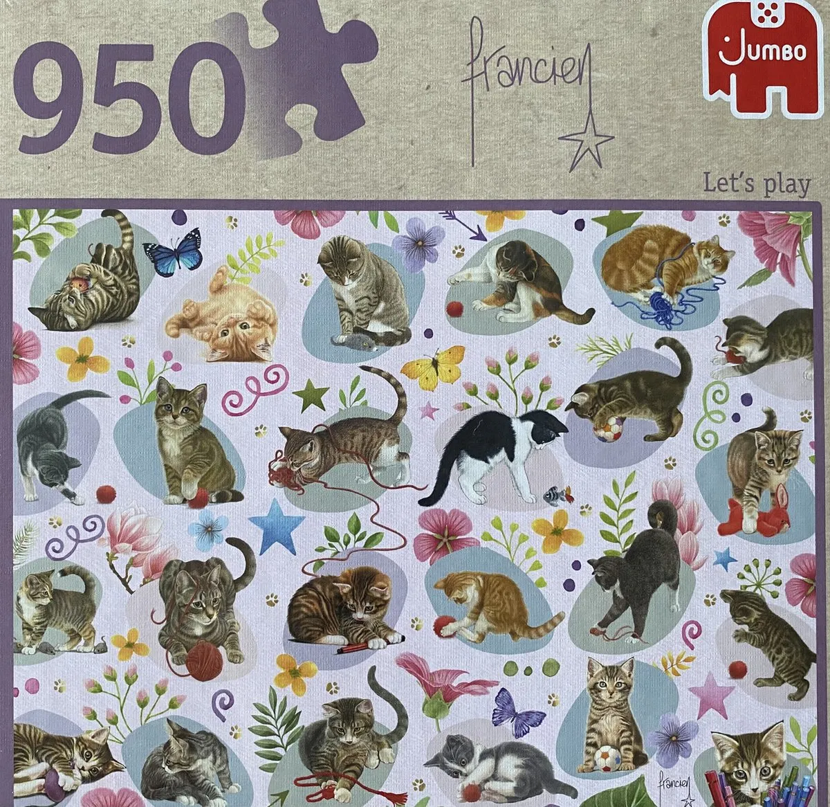 Jumbo Letz’s Play Francien Puzzel 950 Stuks