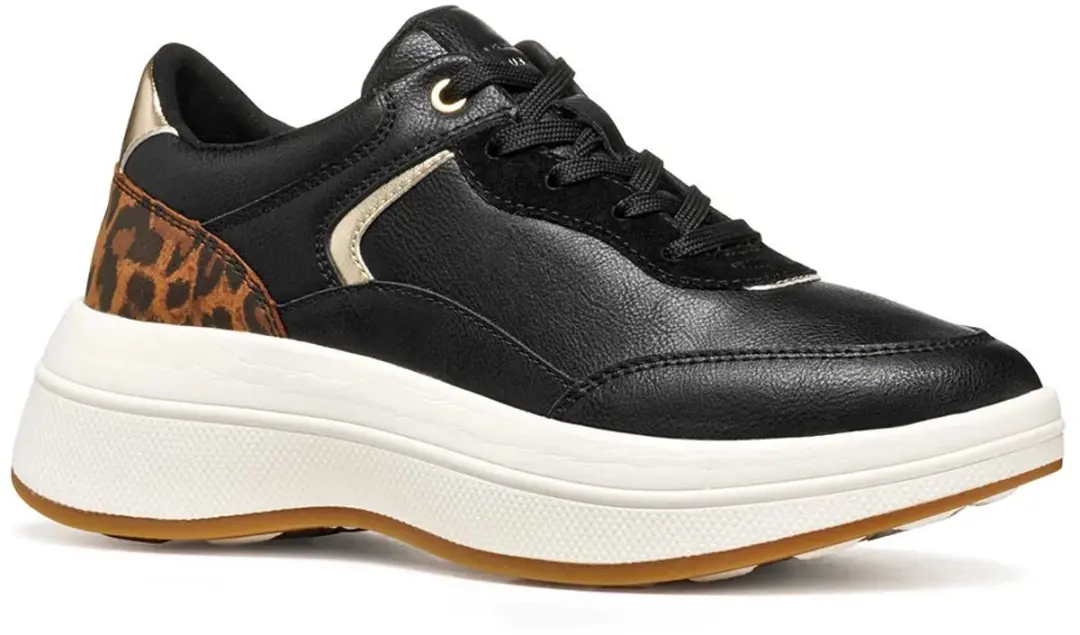 Geox Spherica Ecub-3 Schoenen Zwart EU 38 Vrouw