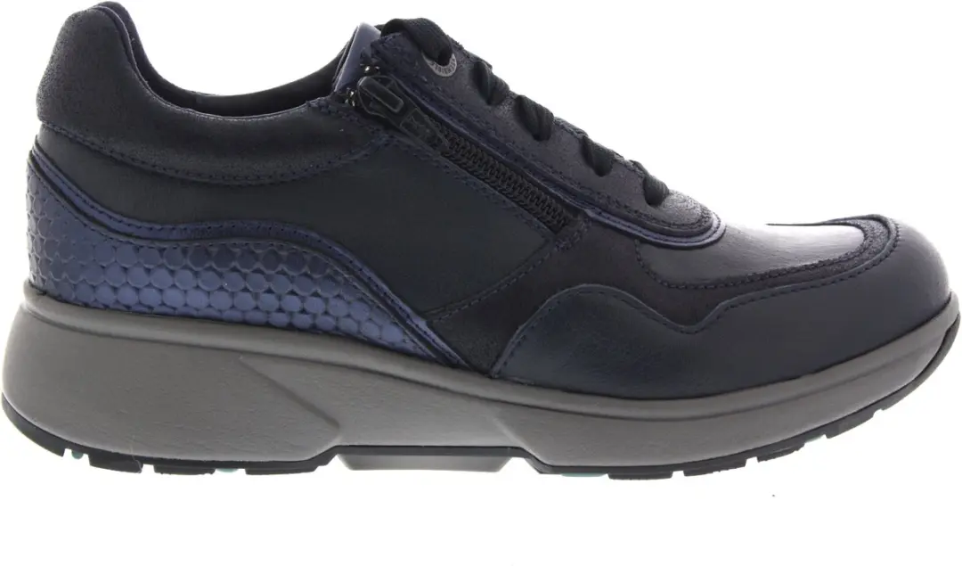 Dames Veterschoenen Xsensible Lima Navy Hx Donkerblauw