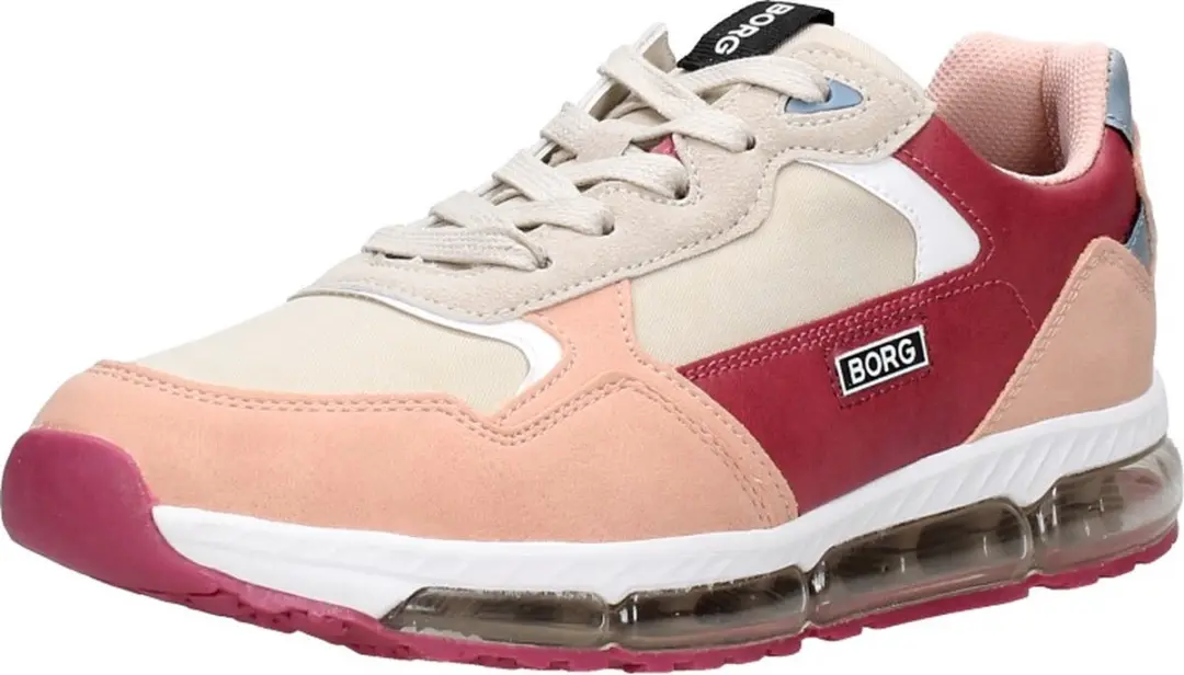 Bjorn Borg Bjorn Borg X500 sneakers roze Imitatieleer - Maat 35 - afbeelding 4 van 6