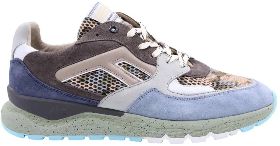 Floris van Bommel De Treener 01 SFM-10154 Sneaker - 42 - Light Blue - afbeelding 4 van 6