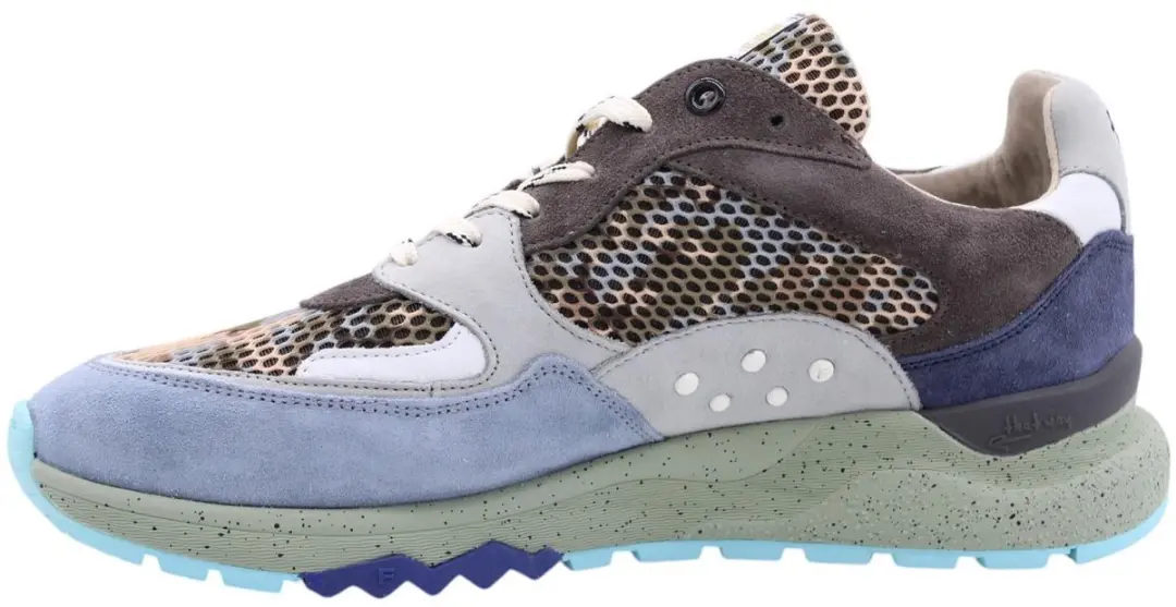 Floris van Bommel De Treener 01 SFM-10154 Sneaker - 42 - Light Blue - afbeelding 5 van 6