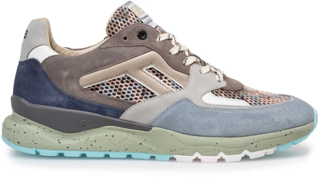 Floris van Bommel De Treener 01 SFM-10154 Sneaker - 42 - Light Blue - afbeelding 2 van 6