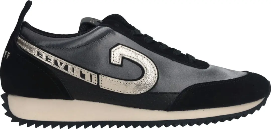 Cruyff Domenica Walk Lage Sneakers - Dames - Zwart - 36 - afbeelding 3 van 6