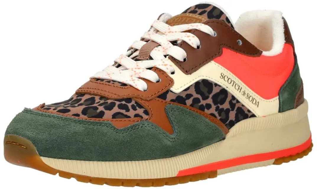 Scotch & Soda Vivi Sneakers Laag - Groen - afbeelding 3 van 6