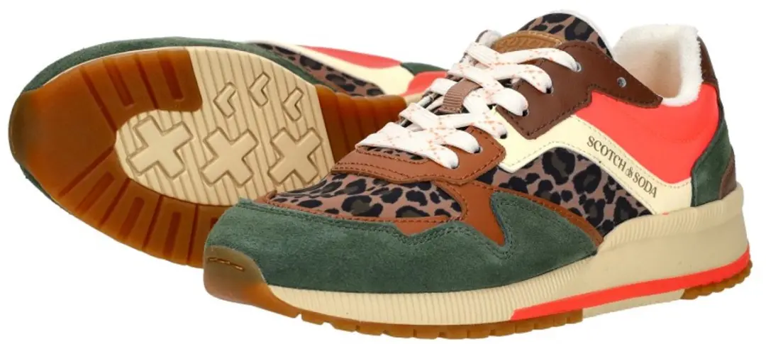 Scotch & Soda Vivi Sneakers Laag - Groen - afbeelding 6 van 6