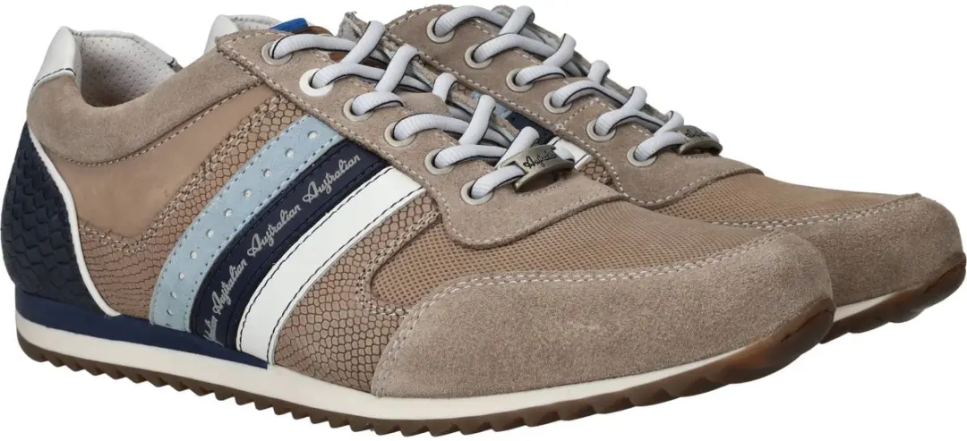 Australian Camaro Heren Sneakers - Beige - Maat 46 - afbeelding 4 van 6