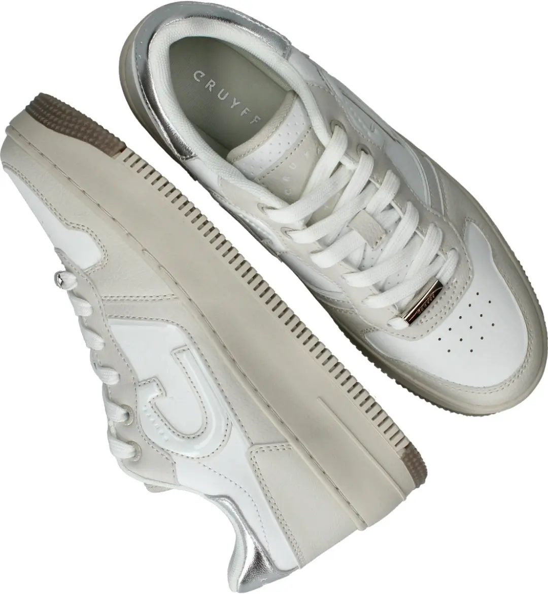 Cruyff Campo Low Lux Tall Sneakers Dames - Beige - 41 - afbeelding 6 van 6
