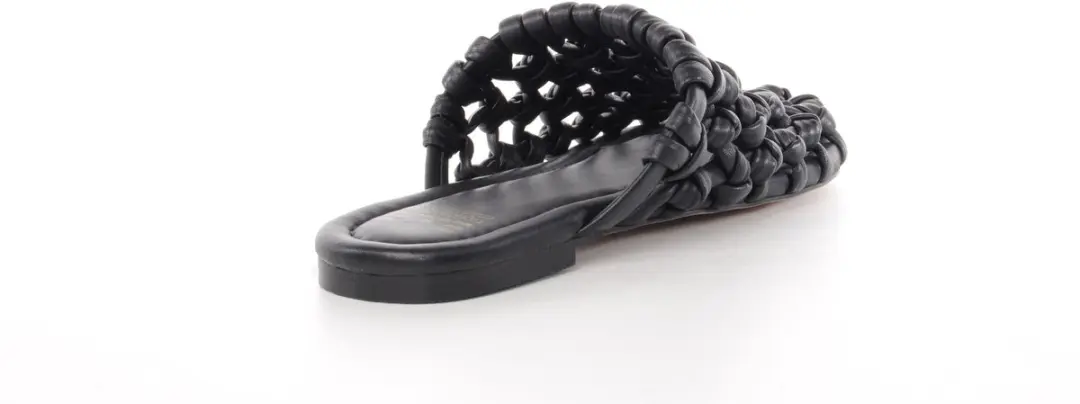 Bronx Annaya Slides Dames - Leder Zwart - afbeelding 6 van 6