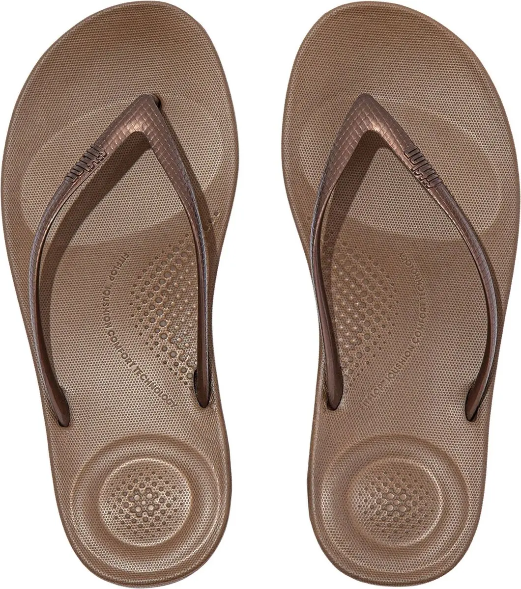 FitFlop Iqushion Ergonomic Flip-Flops TPU Dames Slippers