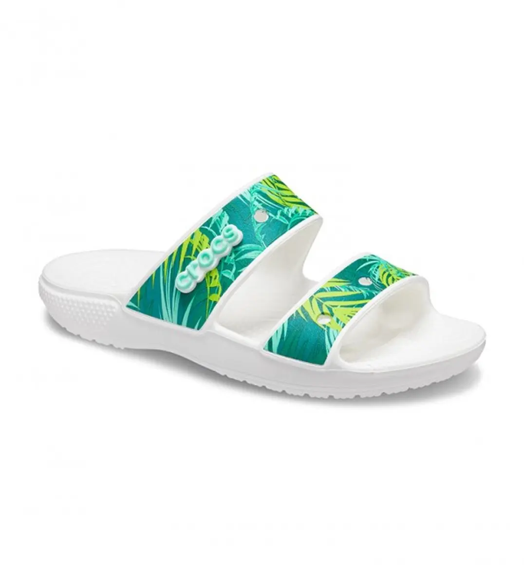 Crocs Classic Tropical Sandalen Wit/Multi Maat 45/46 US M11