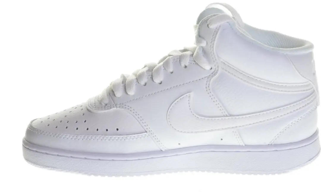 Nike Court Vision Mid Dames Sneakers - Wit - afbeelding 5 van 6