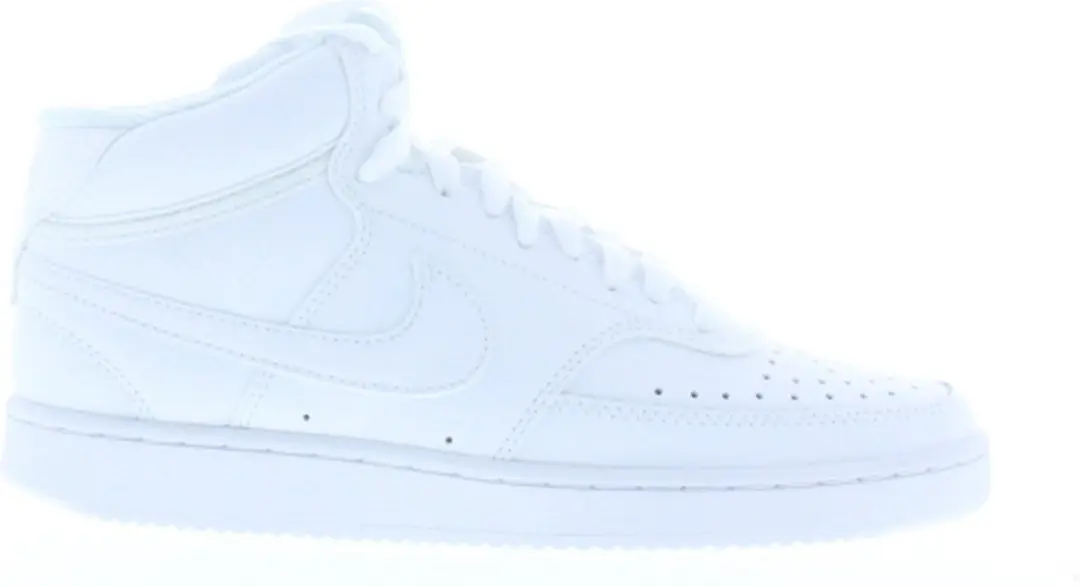 Nike Court Vision Mid Dames Sneakers - Wit - afbeelding 3 van 6