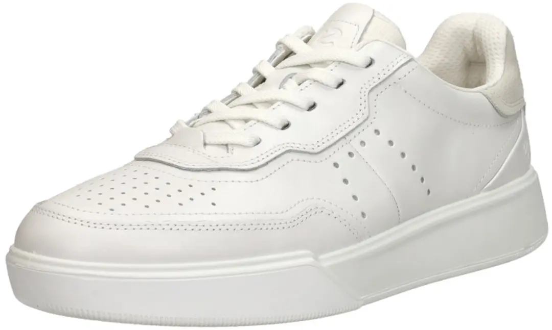 Ecco Street Court Sneakers Laag - Wit - afbeelding 4 van 6