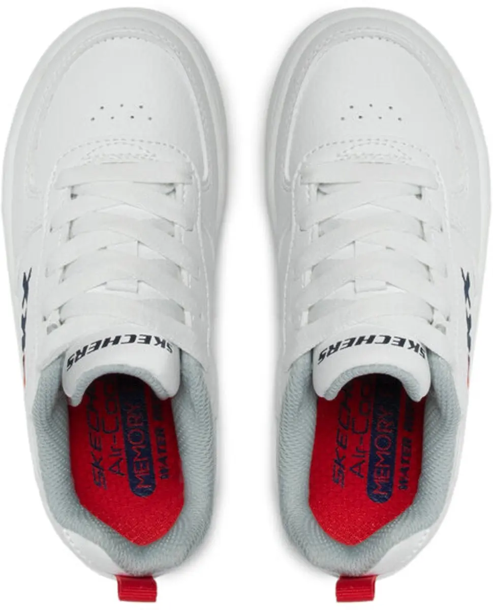 Skechers Sport Court 92 Kindersneakers 32 - Wit