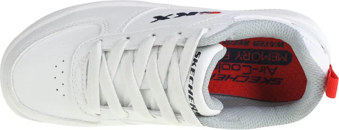 Skechers Sport Court 92 Kindersneakers 32 - Wit