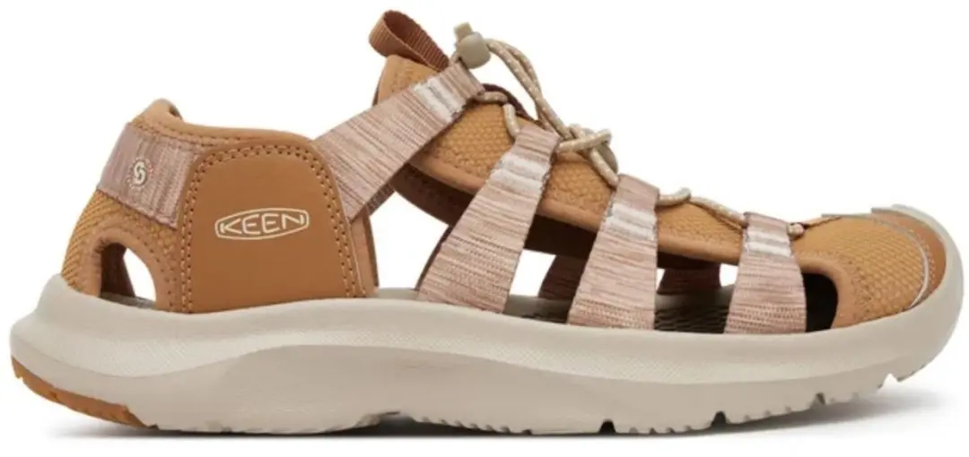 Damessandalen Keen Wmns Seanik H2 Chipmunk/cornstalk Brown