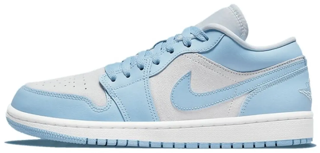 Jordan 1 Low Football Grey Aluminum (Women's)