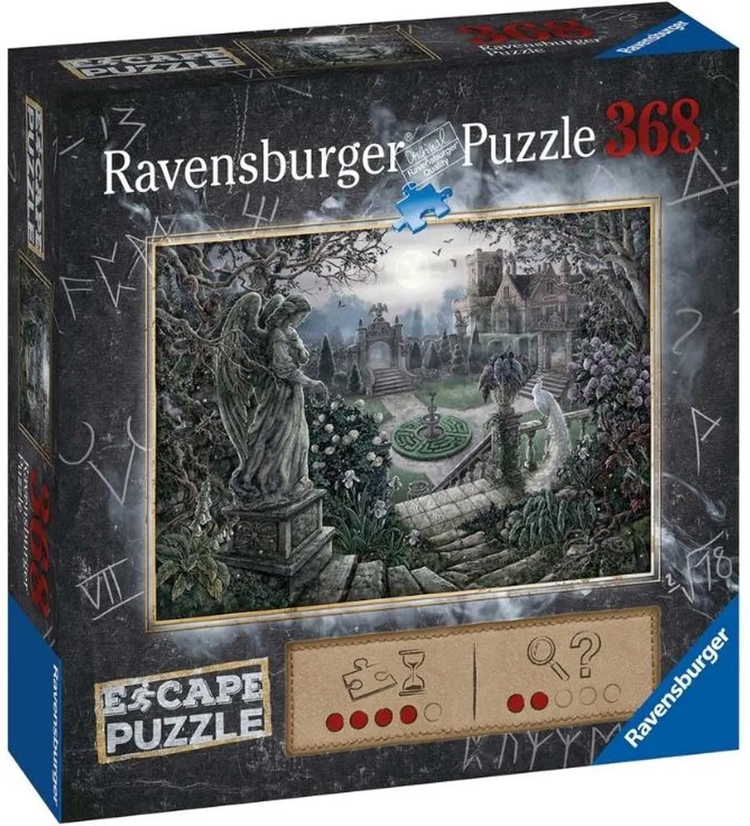 Ravensburger Escape Puzzle Midnight in the Garden 368 Stuks