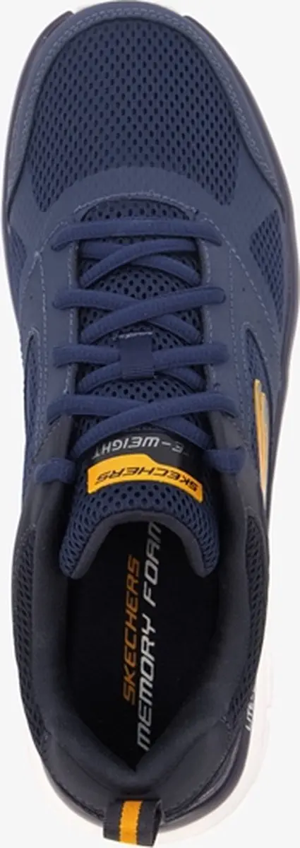 Skechers Track Syntac Heren Sportschoenen - Blauw - afbeelding 4 van 6
