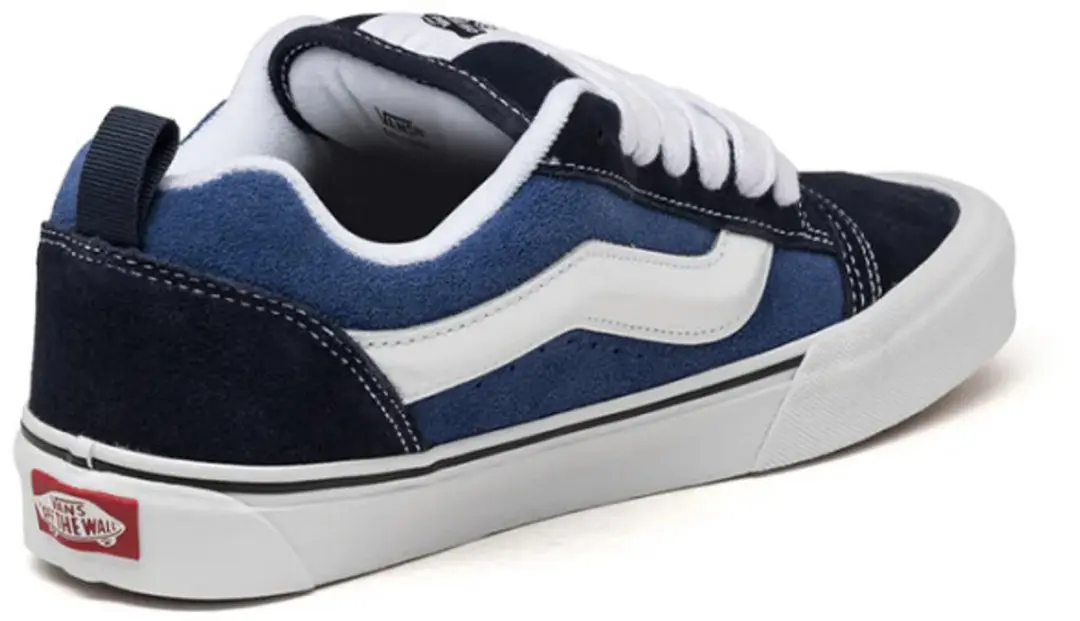 Vans Knu Skool M Sneakers - Navy/Blauw/Wit - Maat 40.5 - afbeelding 6 van 6