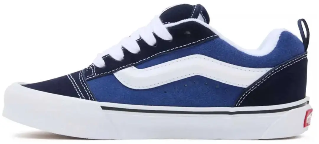 Vans Knu Skool M Sneakers - Navy/Blauw/Wit - Maat 40.5 - afbeelding 5 van 6