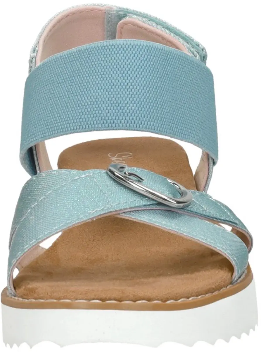 Skechers Miss Desert Kiss Hi Meiden Sandalen - Licht blauw - Maat 35 - afbeelding 6 van 6