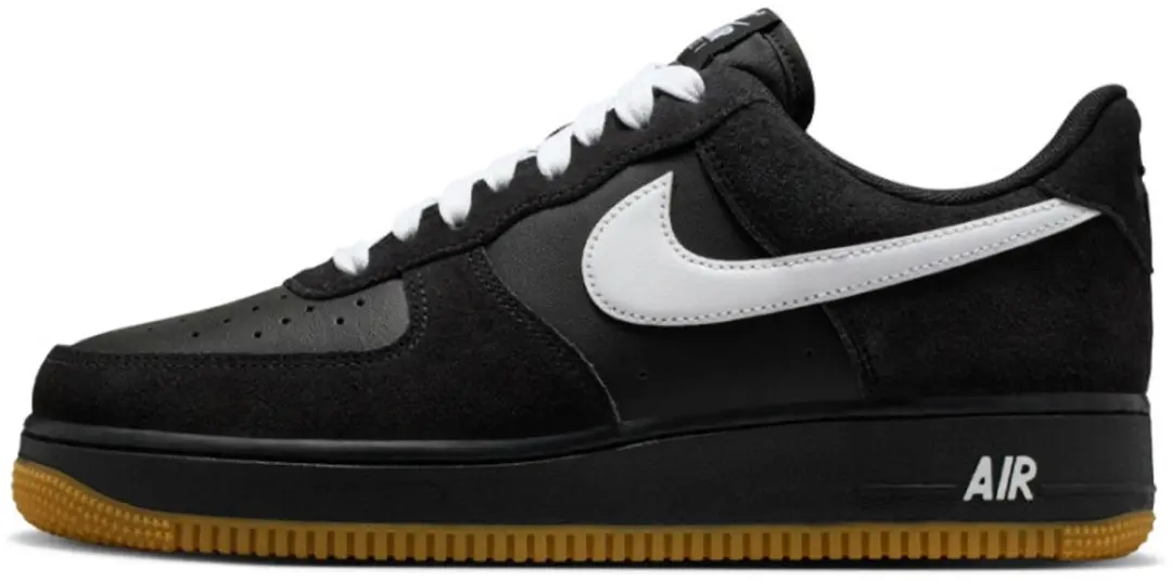 Nike Air Force 1 Low '07 LV8 Black Gum Light Brown White