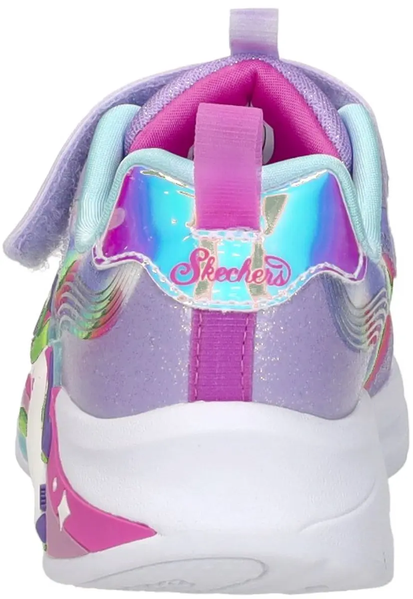 Skechers Unicorn Chaser Meisjes Sneakers 28 - Lavendel - afbeelding 6 van 6